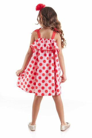 Vestido - Rojo y rosa