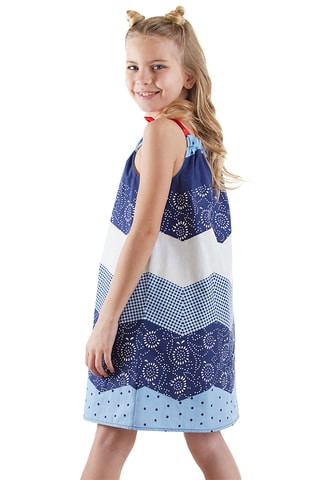 Vestido sin mangas Wavy - Azul marino