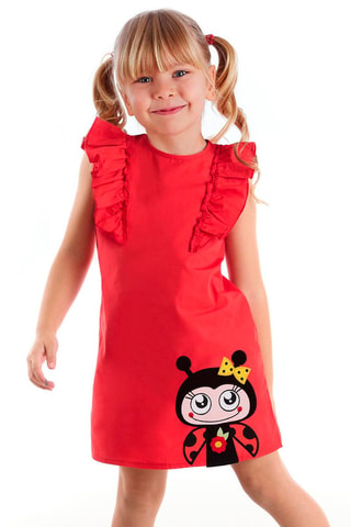 Vestido Ladybug - Rojo