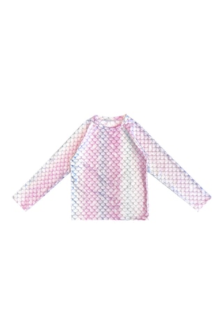 Camiseta con protección solar Mermaid - Rosa