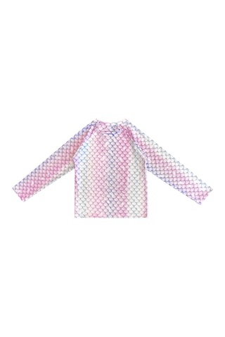 Camiseta con protección solar Mermaid - Rosa
