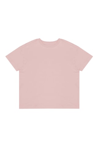 Camiseta oversize - Rosa