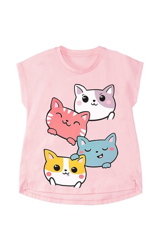 Camiseta y leggings - Rosa