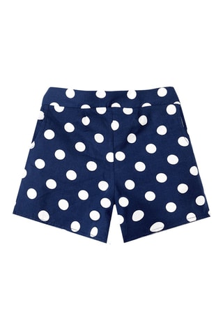 Camiseta y short - Blanco y azul marino