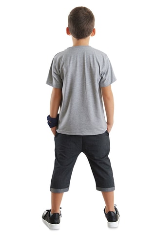 Camiseta y short - Azul