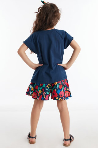 Camiseta y short - Azul marino