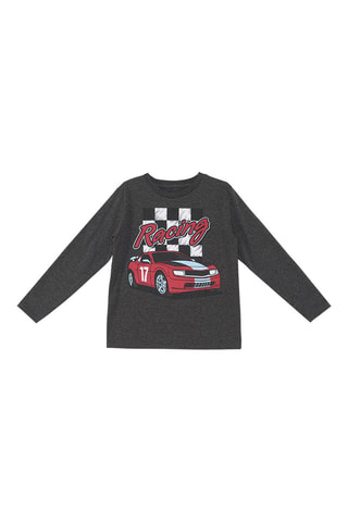 Camiseta y pantalón de chándal - Antracita y negro
