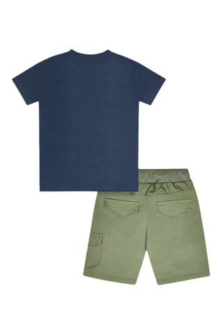 Camiseta y short Genius - Azul marino