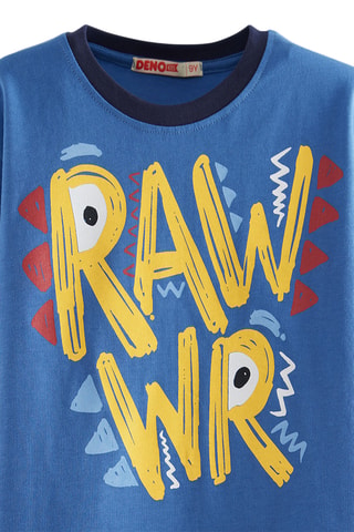 2 camisetas Rawr - Azul