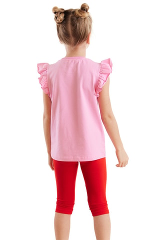 Camiseta y leggings - Rosa