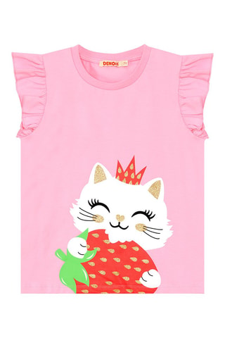 Camiseta y leggings - Rosa