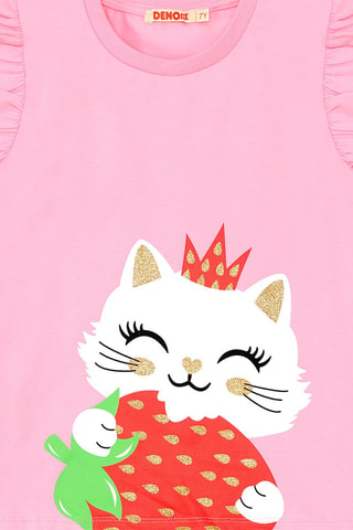 Camiseta y leggings - Rosa