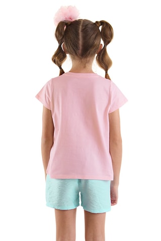 Camiseta y short - Rosa