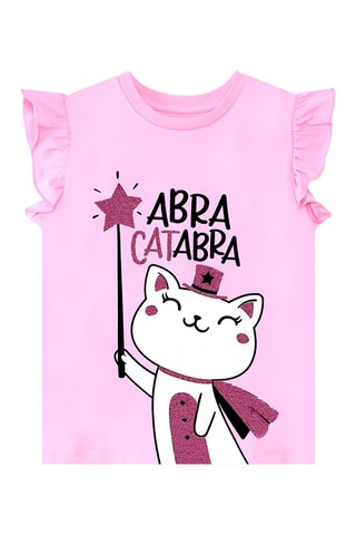 Camiseta y short - Rosa
