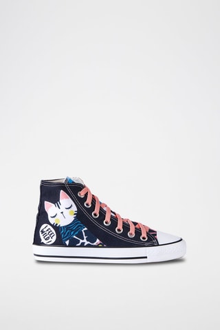 Tenis altos - Negro
