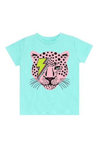 Camiseta y leggings - Azul