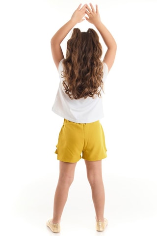 Camiseta y short - Amarillo