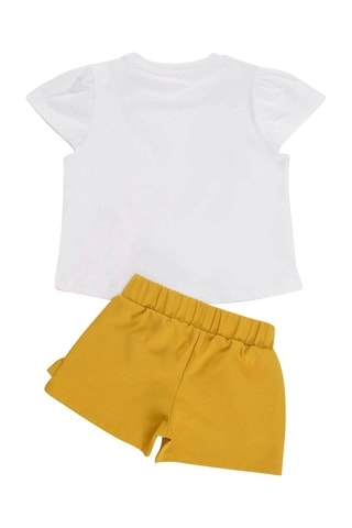 Camiseta y short - Amarillo