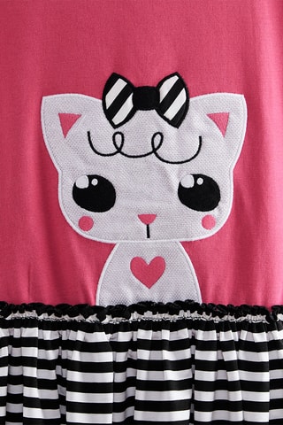 Vestido Cute Kitty - Rosa