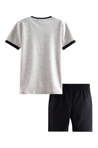 Camiseta y short Pirate - Gris