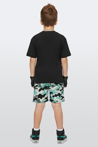Camiseta y short Tiger - Negro