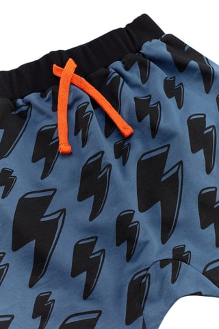 Camiseta y pantalón Thunder Dino - Negro y azul marino