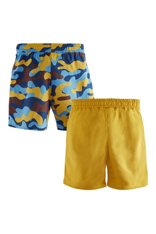 2 shorts - Mostaza