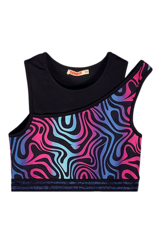 Top y mallas Zebra - Multicolor
