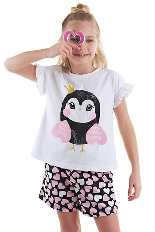 Camiseta y short - Negro