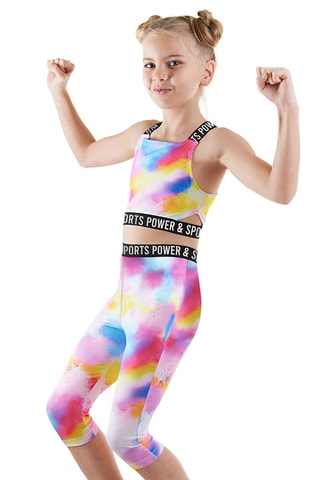 Top y leggings Tie-dye - Rosa