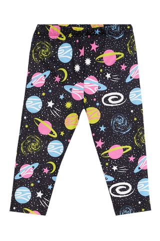 Camiseta y leggings - Blanco y negro