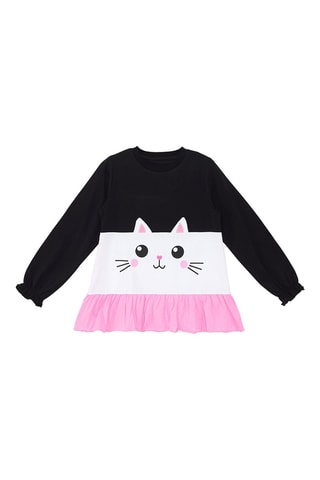 Camiseta y leggings - Negro