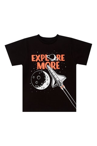 T-shirt en Short - Zwart en grijs