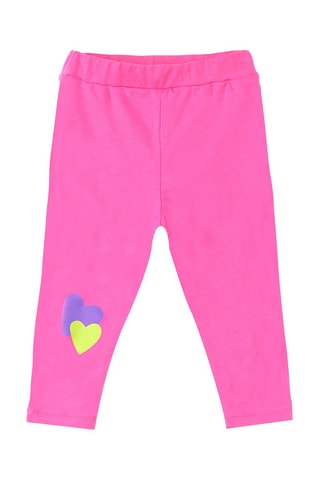 Camiseta y leggings - Azul marino y rosa