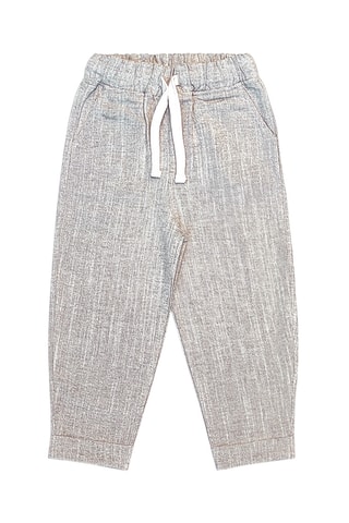 Pantalón loose - Gris claro