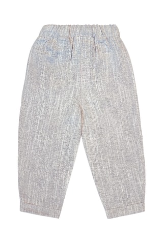 Pantalón loose - Gris claro
