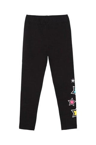 Camiseta y leggings - Negro y gris