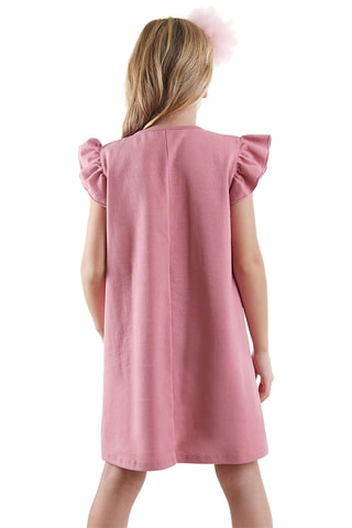 Vestido trapecio Lylycorn - Rosa