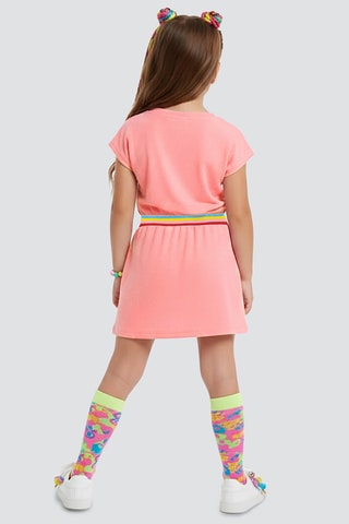 Vestido camiseta Strawberries - Rosa