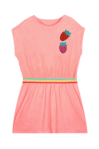 Vestido camiseta Strawberries - Rosa