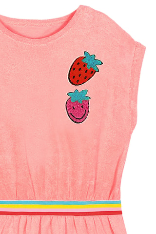 Vestido camiseta Strawberries - Rosa