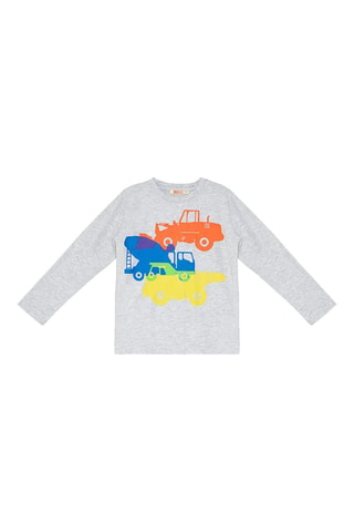 Camiseta y pantalón de chándal - Azul marino y gris claro