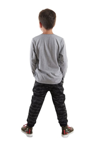 Camiseta y pantalón de chándal - Gris