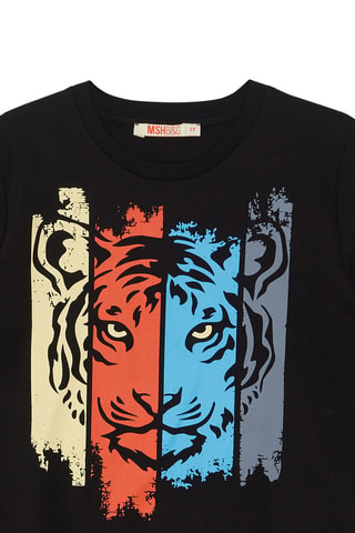 Camiseta y pantalón de chándal - Antracita y negro