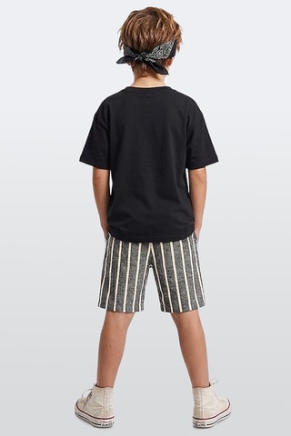 Camiseta y short King Croco - Negro