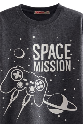 2 camisetas Start Game - Negro