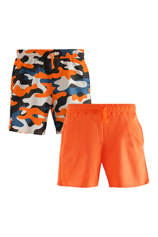 2 shorts - Naranja