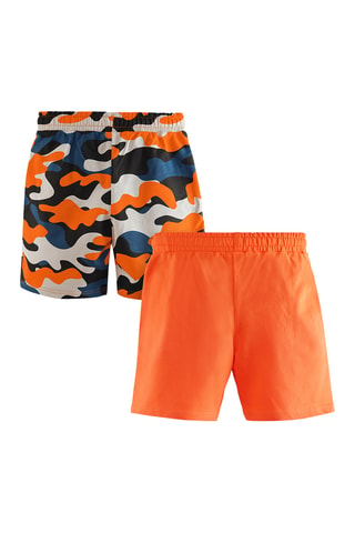 2 shorts - Naranja