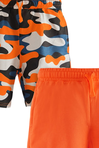 2 shorts - Naranja