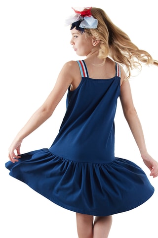Vestido Sailor Unicorn - Azul marino